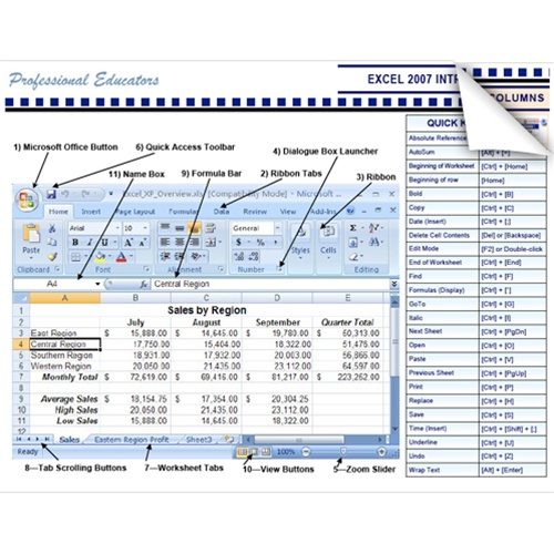 Microsoft excel 2007 tutorial pdf